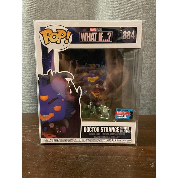 Funko Pop! (What If...?) Doctor Strange Sorcerer Supreme Unleashed #884 - Picture 1 of 7